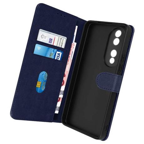 Avizar  Étui Honor 70 Portefeuille Bleu Nuit 