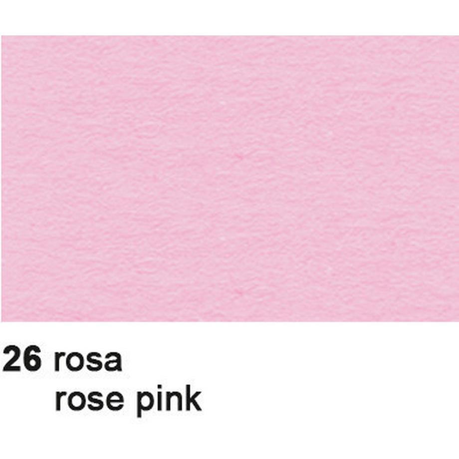 Ursus URSUS Tonzeichenpapier A4 2174626 130g. rosa 100 Blatt  