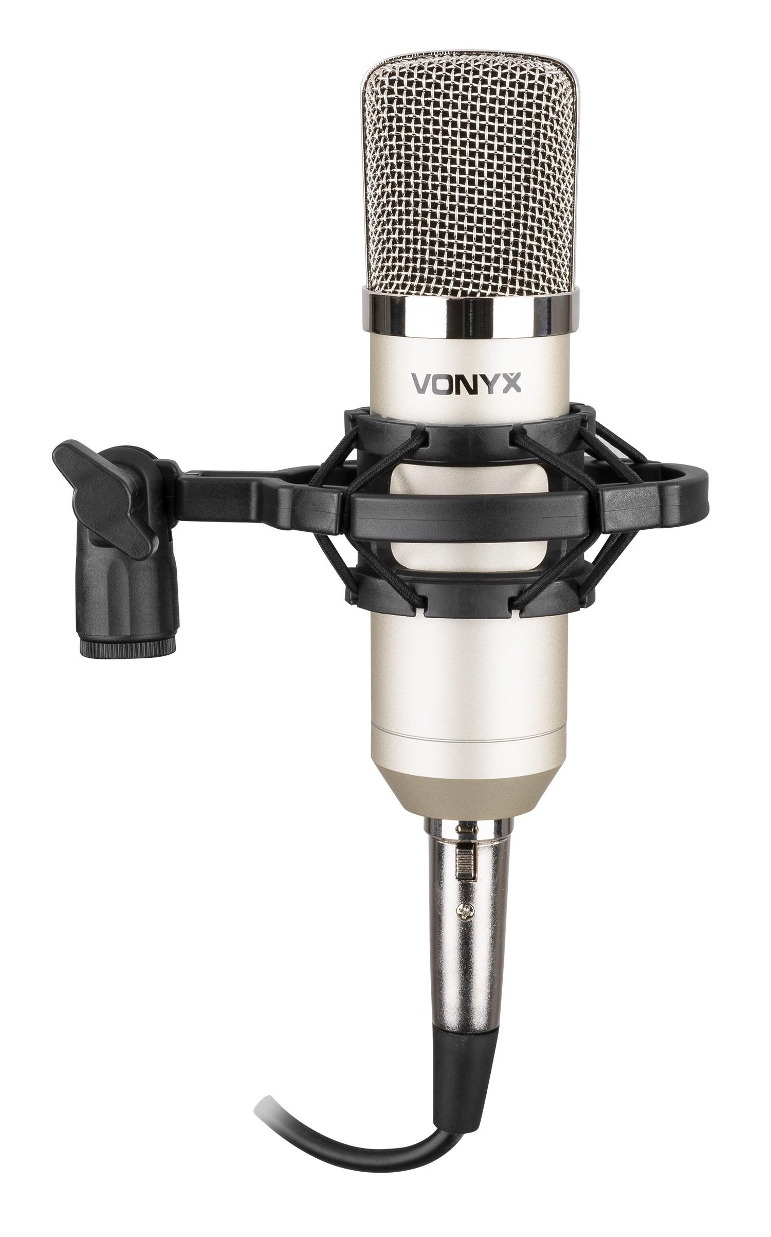 Vonyx  Vonyx CM400 Argento Microfono da studio 