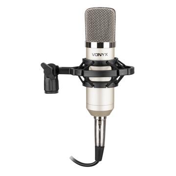 Vonyx CM400 Argent Microphone de studio