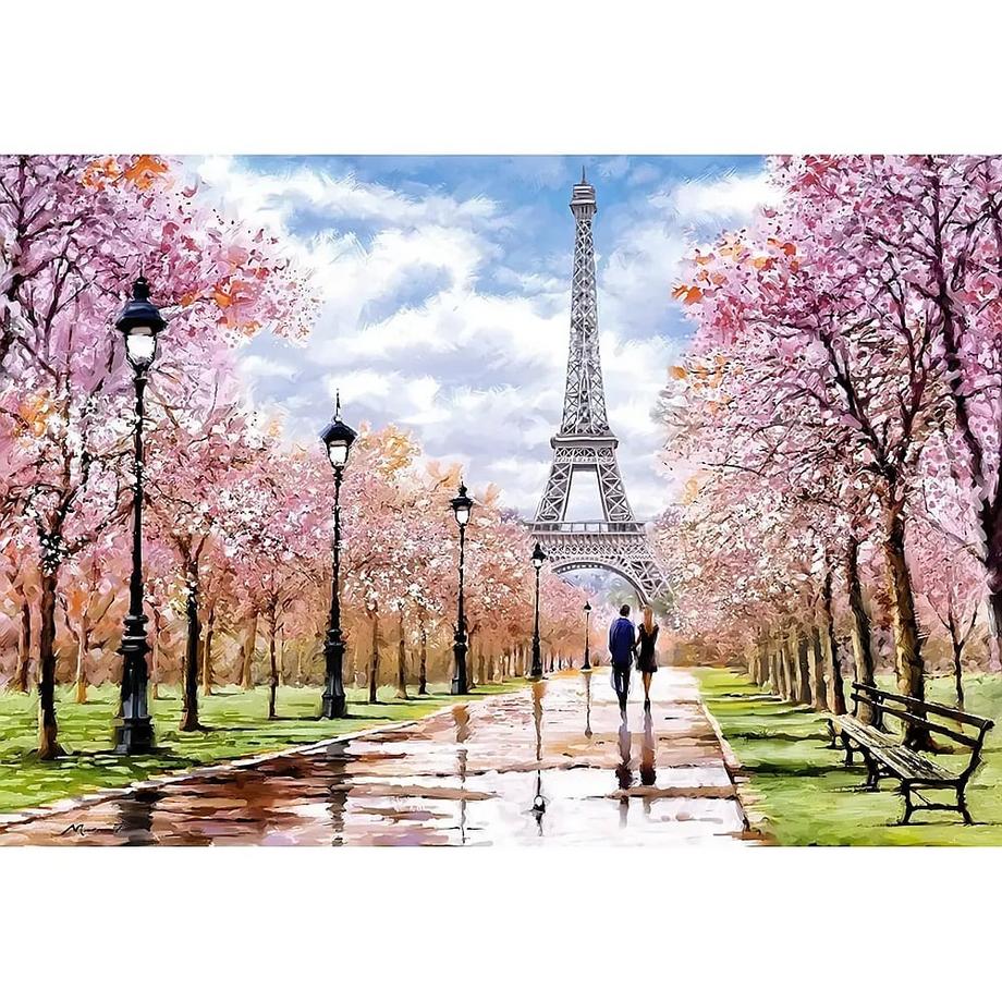 CASTORLAND  Puzzle Romantic Walk in Paris (1000Teile) 