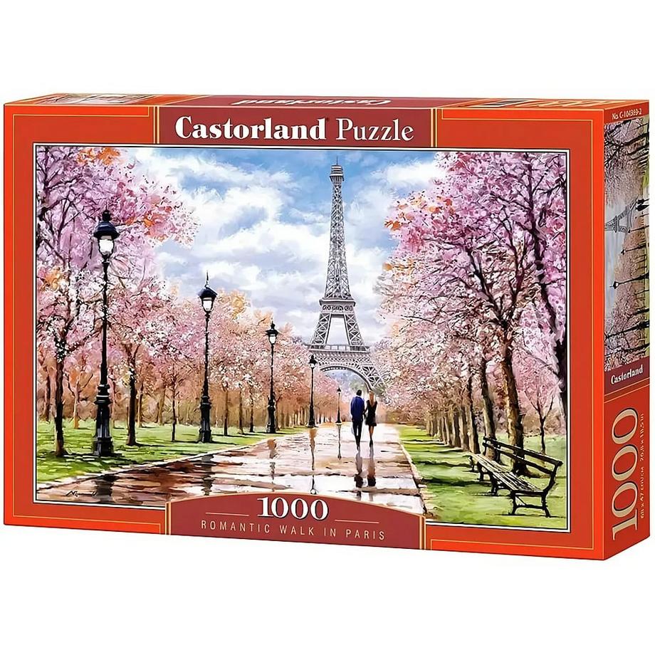 Puzzle Romantic Walk in Paris (1000Teile)