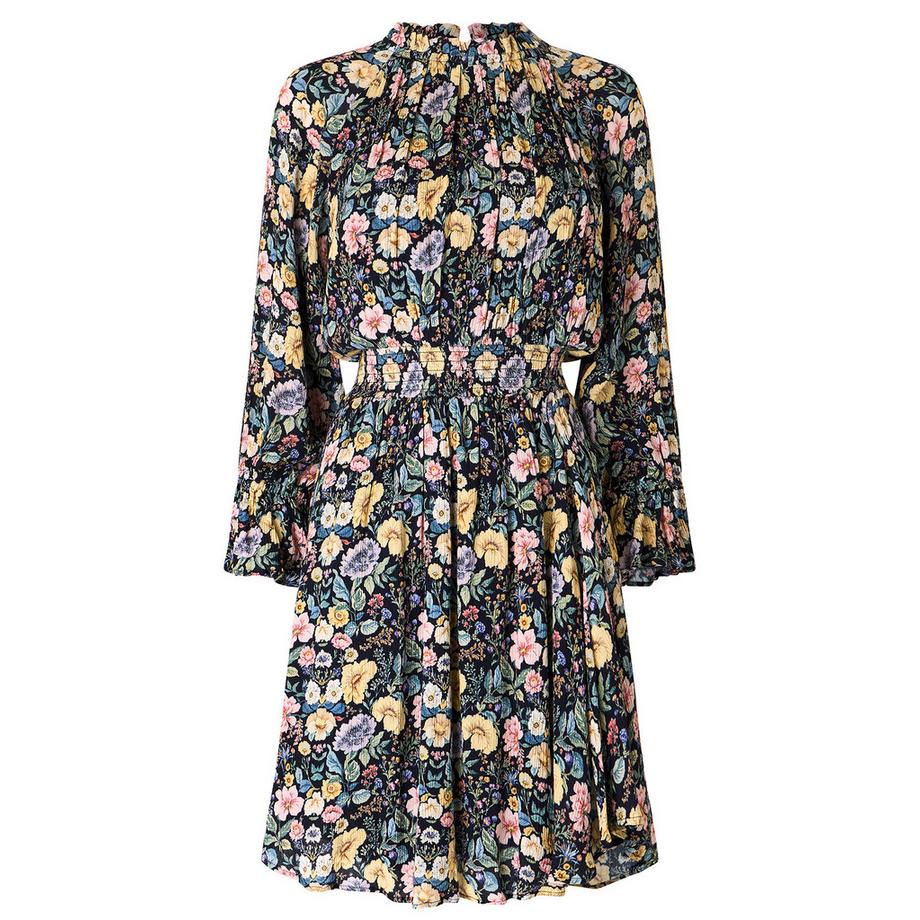Joe Browns  Robe Courte Fleurie à Col Montant Bonnie 