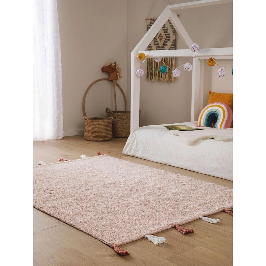 Benuta Tapis lavables pour enfants Malu Rose  