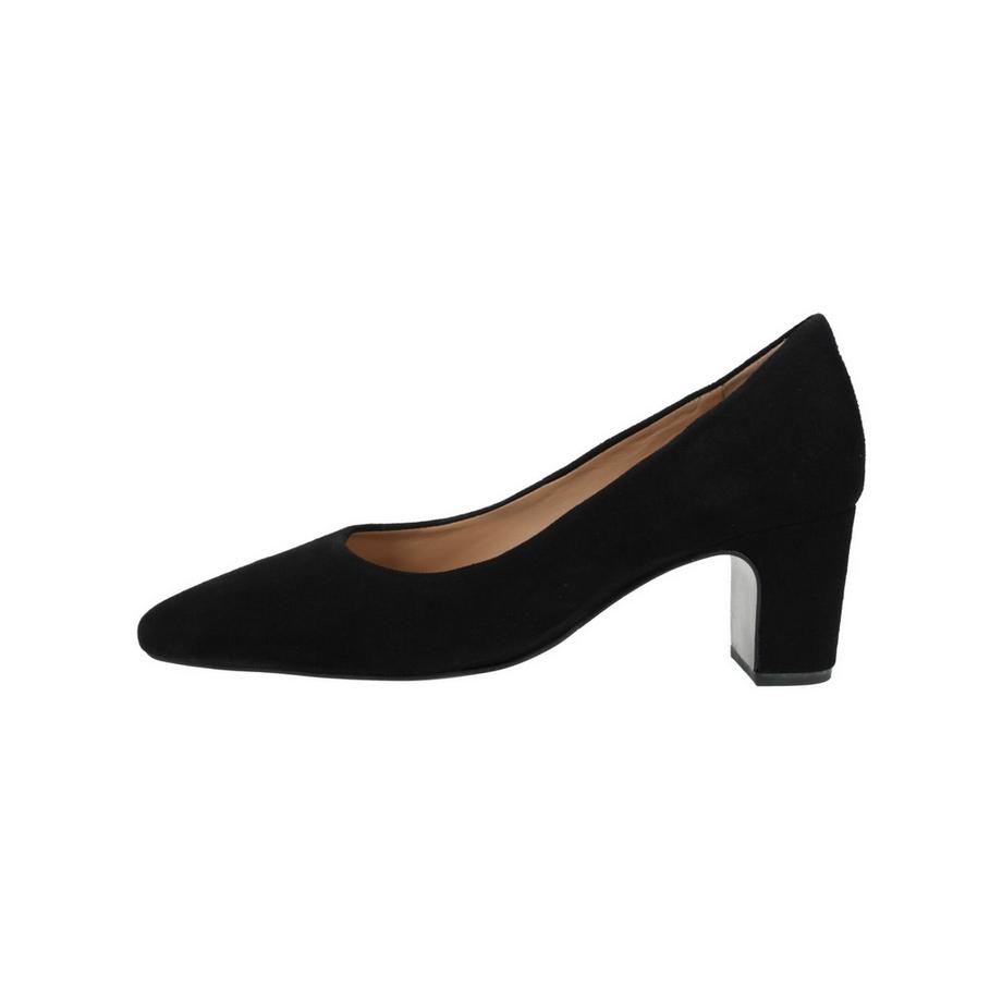 Högl Spitz zulaufende Pumps mit Blockabsatz  