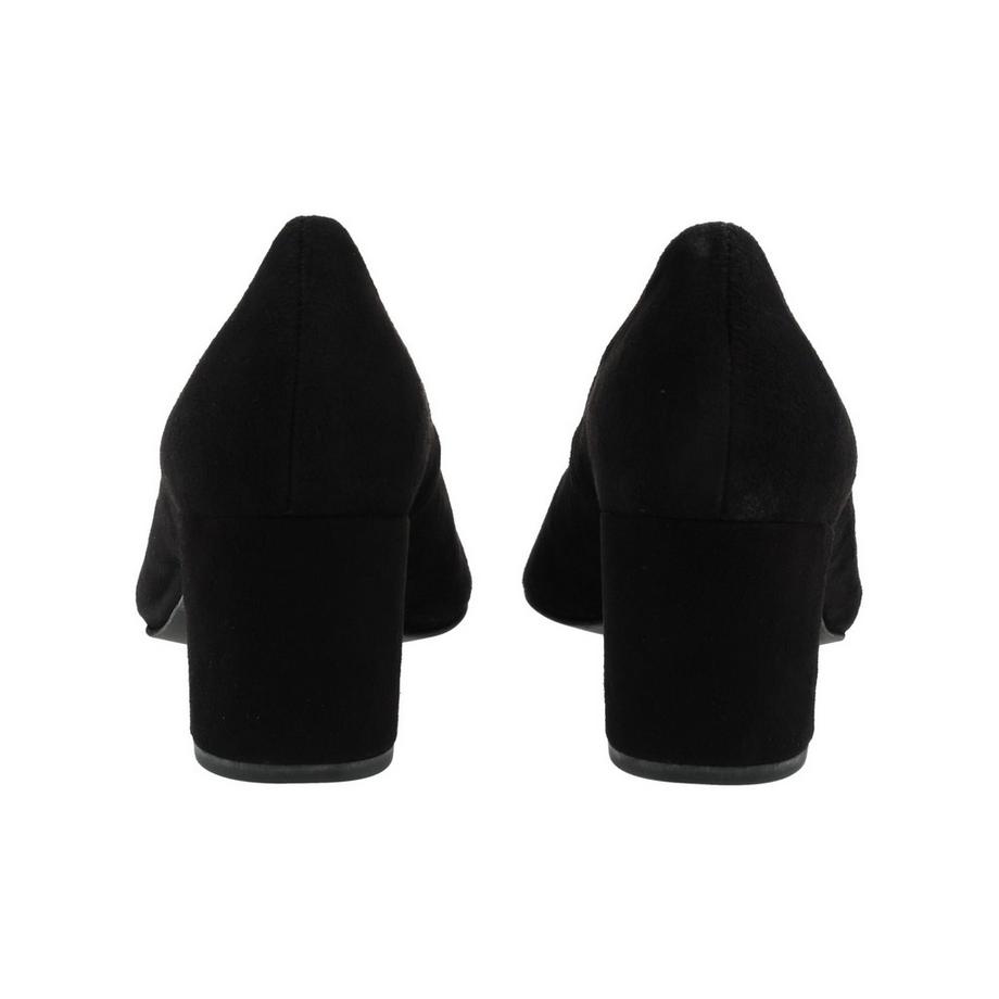 Högl Spitz zulaufende Pumps mit Blockabsatz  