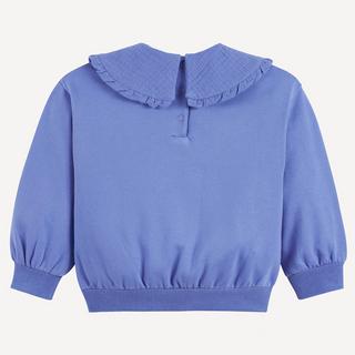 La Redoute Collections  Sweatshirt mit Bubikragen 
