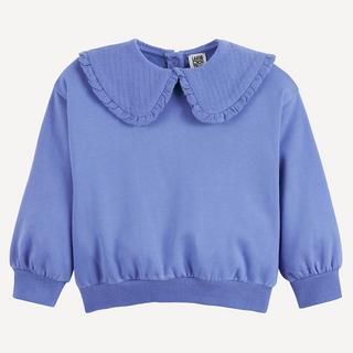 La Redoute Collections  Sweatshirt mit Bubikragen 