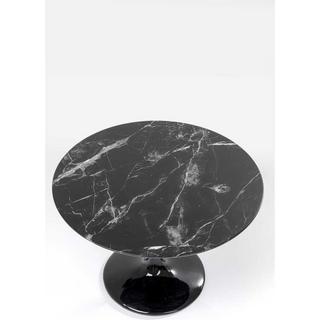 KARE Design Table Solo Marble noir rond 110  