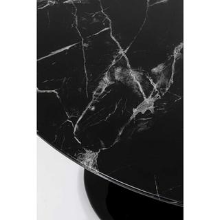 KARE Design Table Solo Marble noir rond 110  