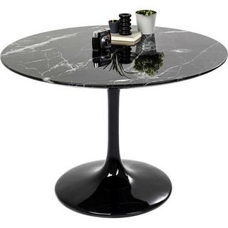 KARE Design Table Solo Marble noir rond 110  