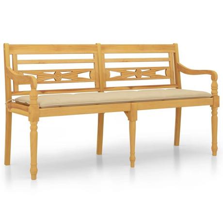 VidaXL Bank teak  