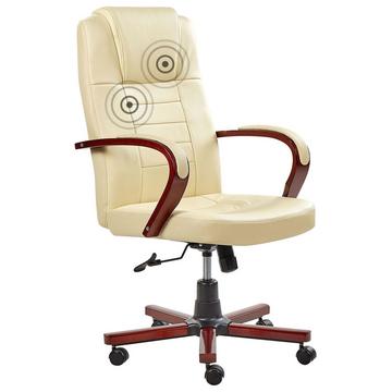 Fauteuil massant en Cuir Traditionnel DIAMOND