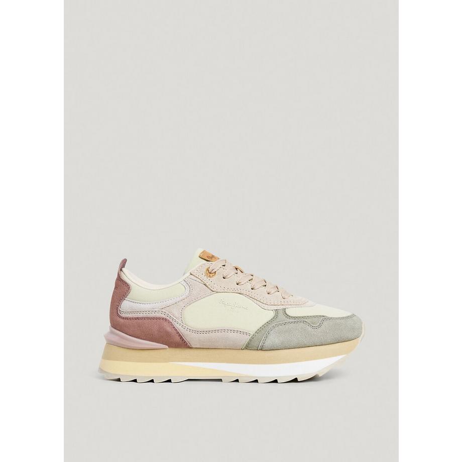 Pepe Jeans London Sneaker Freya Wave mix materiale  
