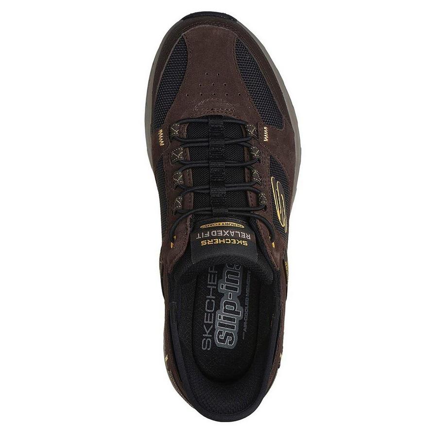 SKECHERS Chaussures Oak Canyon en Cuir à Enfiler  