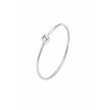 Bague Femmes Solitaire Avec Cristal