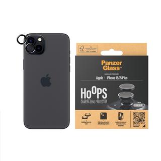 PanzerGlass  ® Hoops® Kameraschutz for iPhone 15 | 15 Plus | Schwarz 