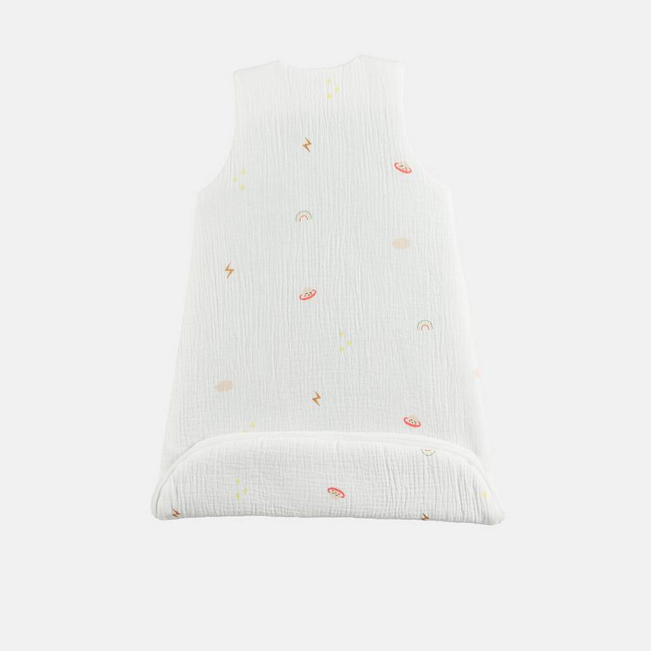 La Redoute Intérieurs Gigoteuse en gaze de coton avec motif planètes et étoiles  