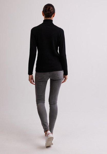 CASH-MERE.CH Pull Col Roulé Cachemire  