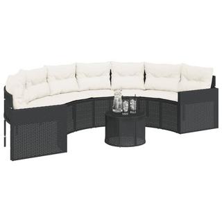 VidaXL Gartensofa poly-rattan  