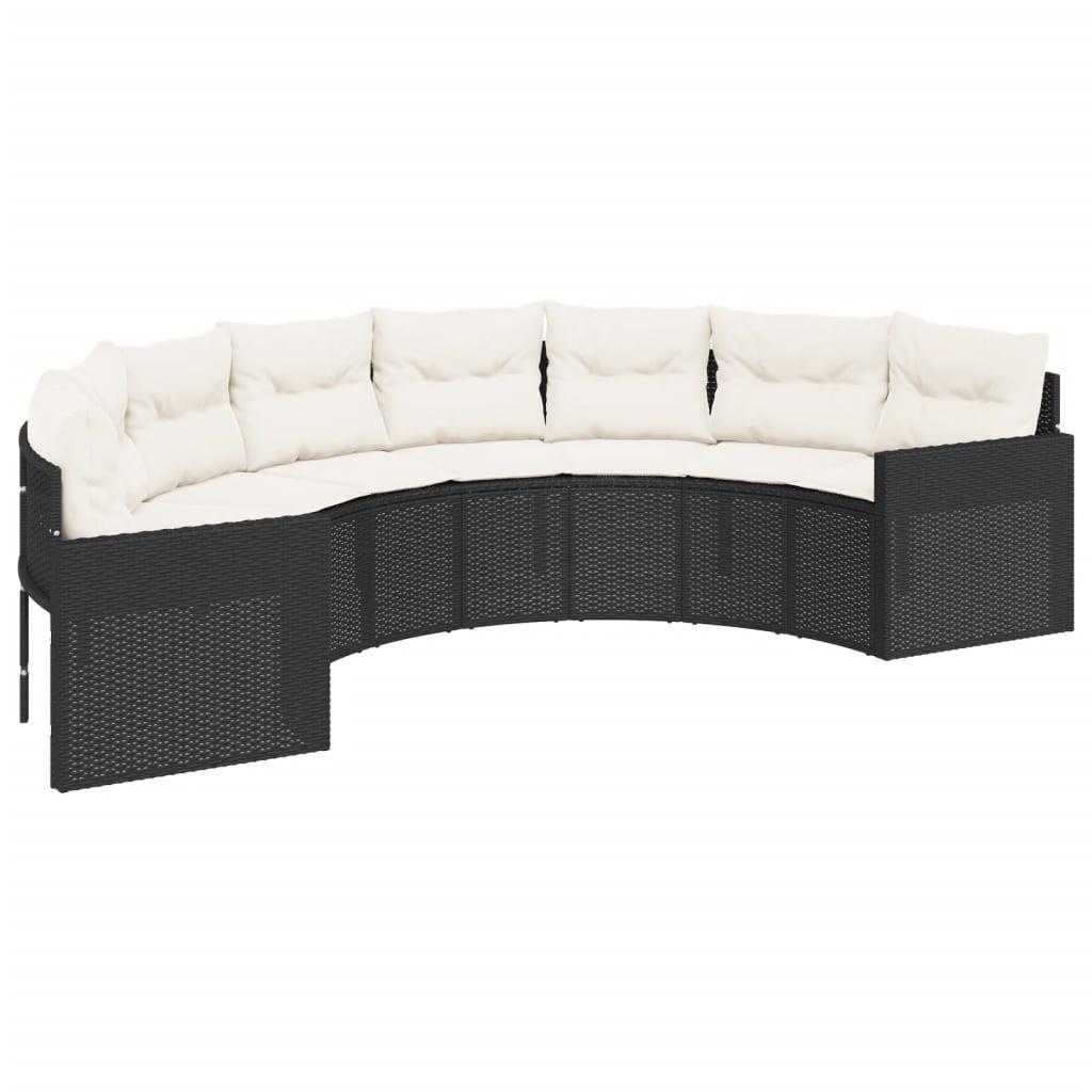 VidaXL Gartensofa poly-rattan  