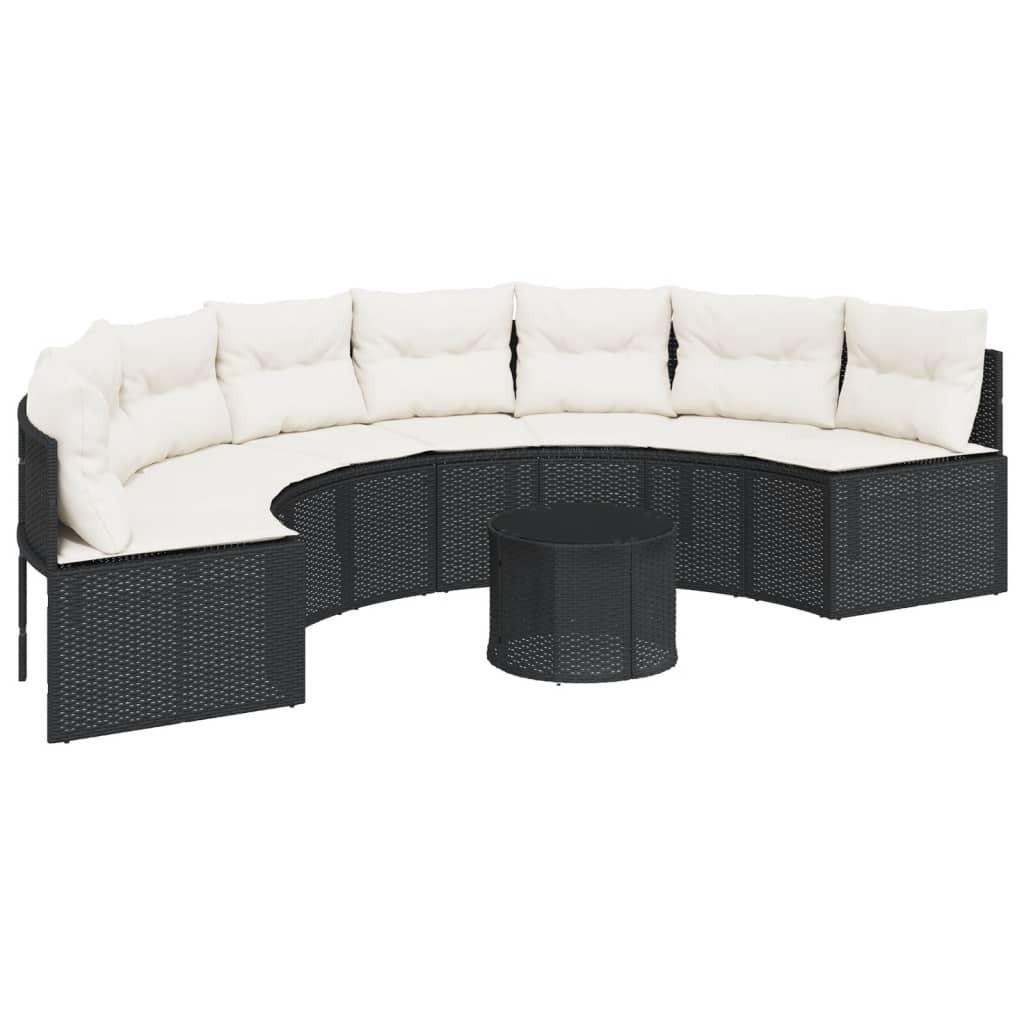 VidaXL Gartensofa poly-rattan  