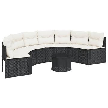 Gartensofa poly-rattan