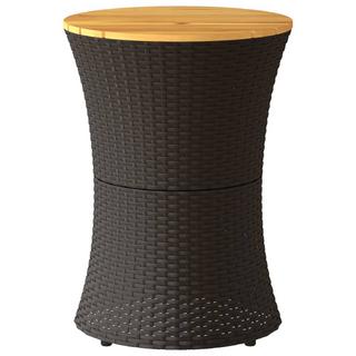 VidaXL Garten beistelltisch poly-rattan  