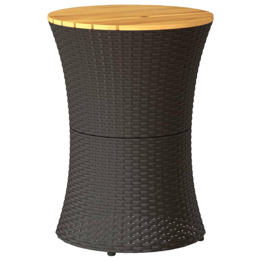 VidaXL Garten beistelltisch poly-rattan  