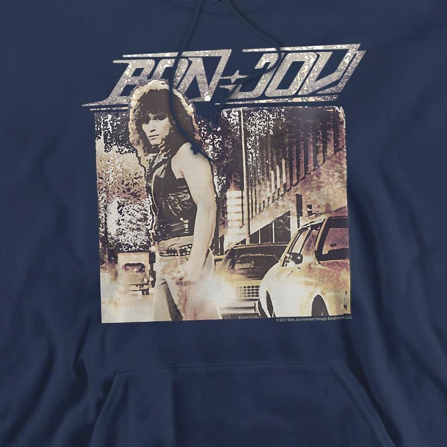 Bon Jovi Runaway Jon Kapuzenpullover  