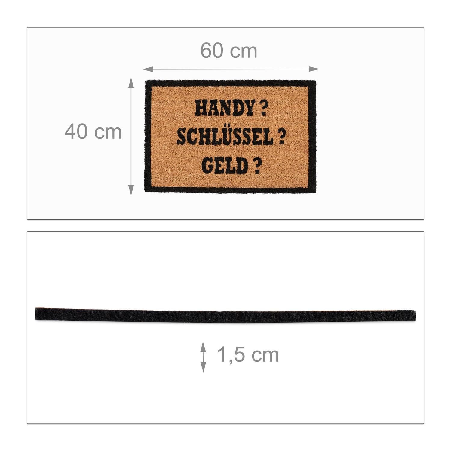 B2X Tappeto di cocco TUTTO CIÒ CHE C'È  