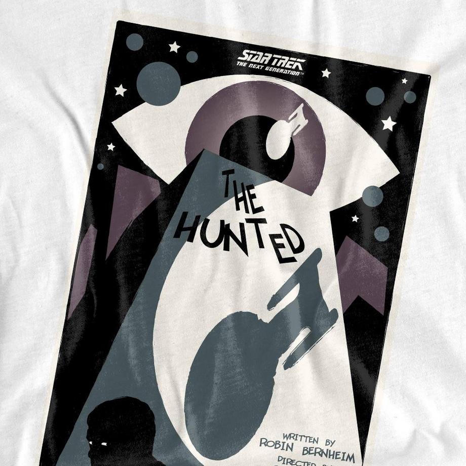 Star Trek Star Trek The Next Generation Stagione 3 Episodio 11 The Hunted T-Shirt Maniche Lunghe  