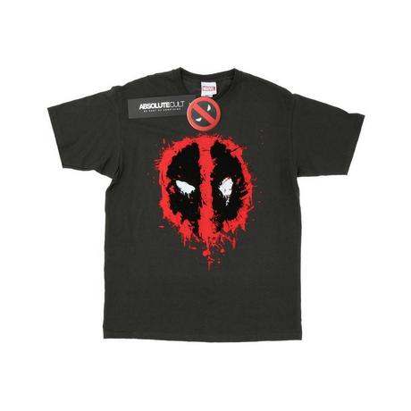 Deadpool Splatter Face T-Shirt  