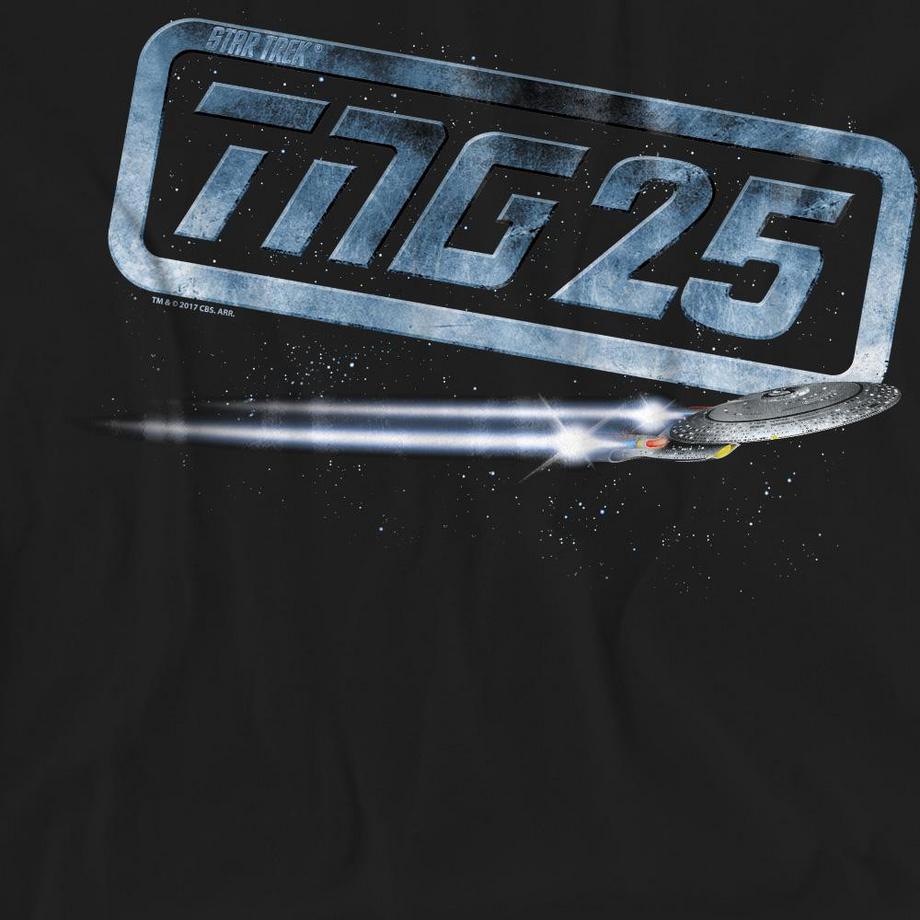 Star Trek The Next Generation 25 Enterprise T-Shirt  
