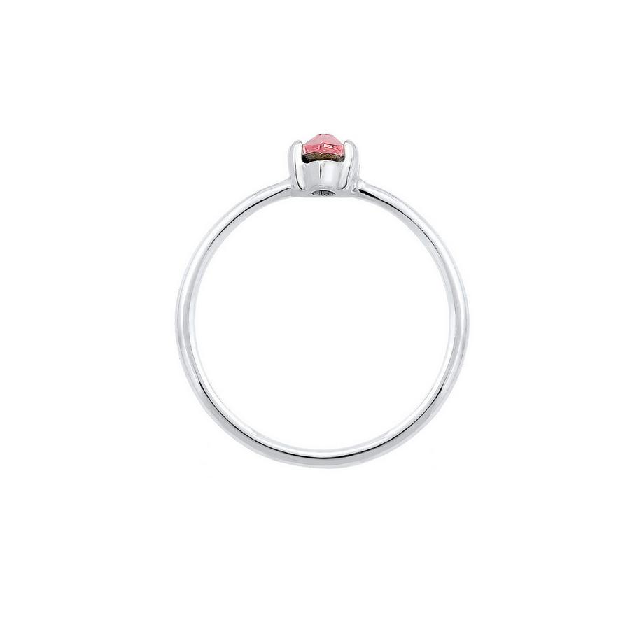 Elli  Ring Verlobung Marquise Zirkonia Stein 