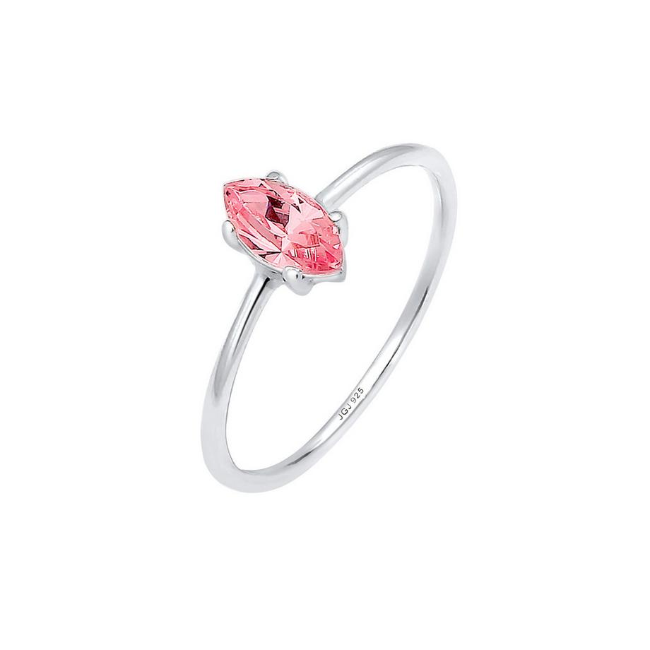 Ring Verlobung Marquise Zirkonia Stein