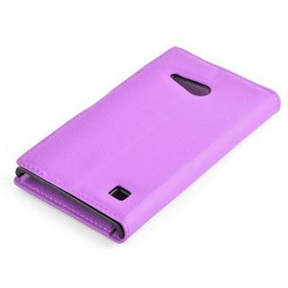 Cadorabo  Housse compatible avec Nokia Lumia 730 - Coque de protection avec fermeture magnétique, fonction de support et compartiment pour carte 