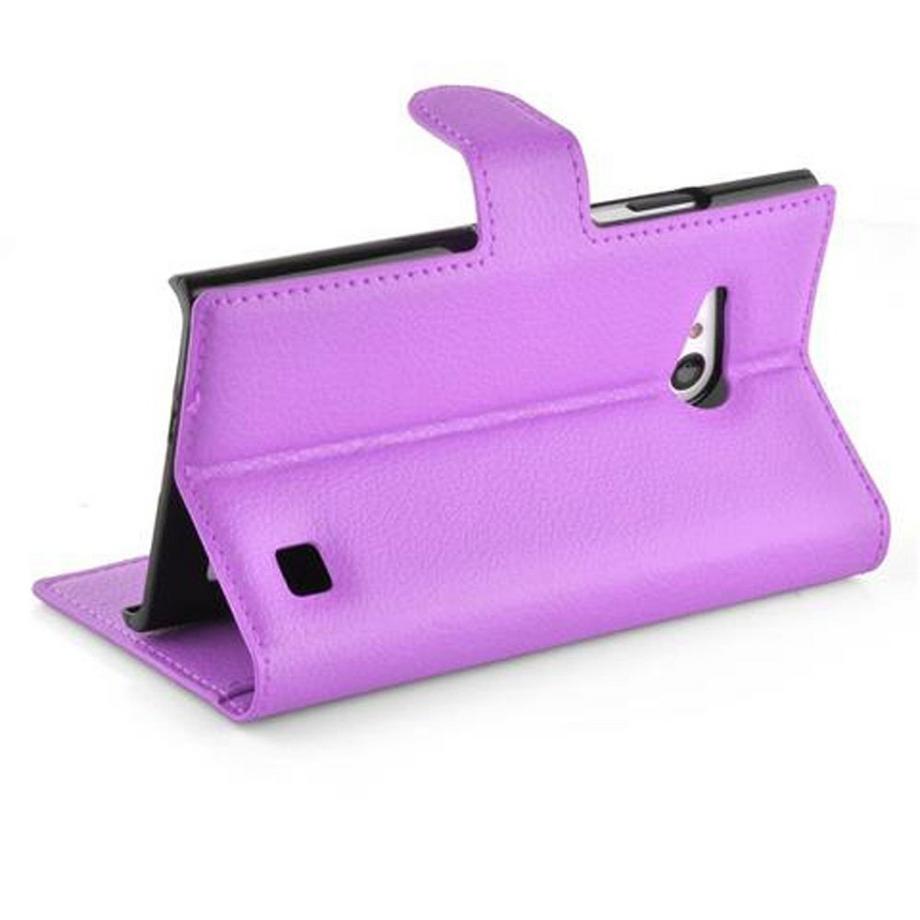 Cadorabo  Hülle für Nokia Lumia 730 Standfunktion, Kartenfach 