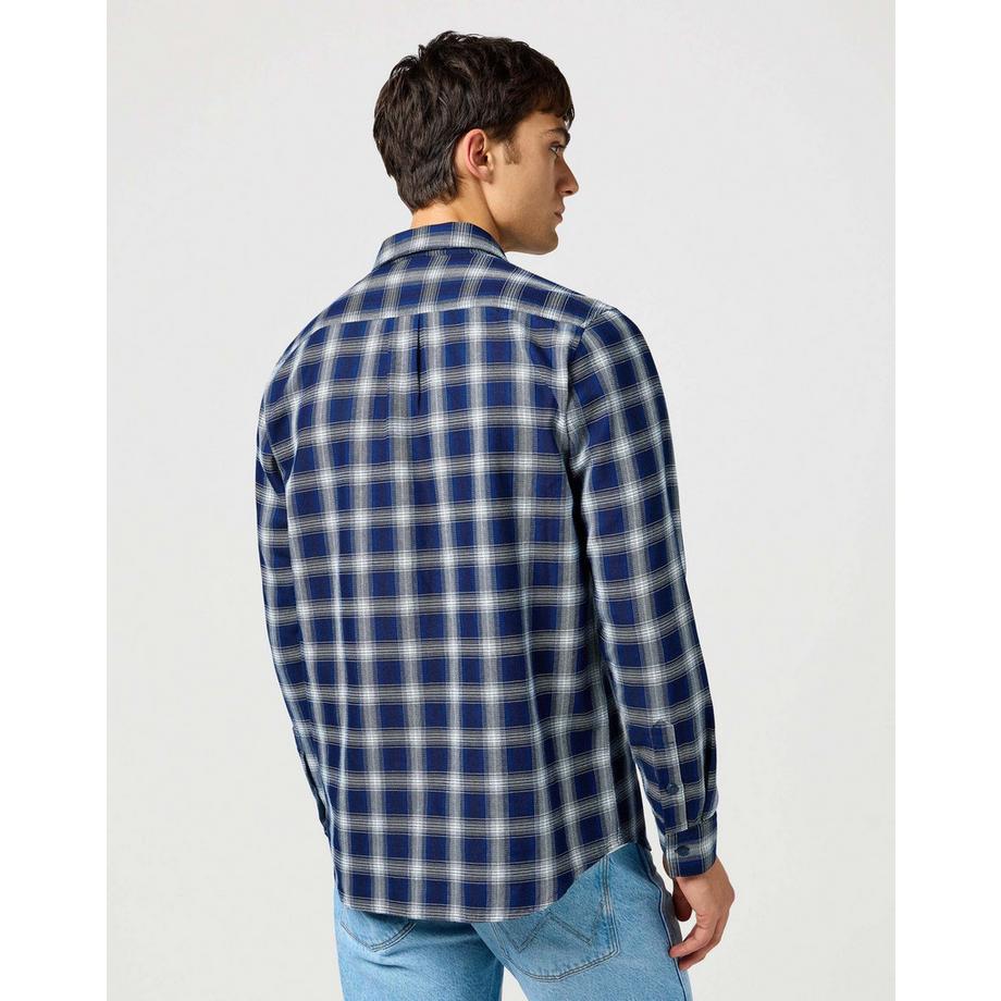 Wrangler Camicia Maniche Lunghe 1 Tasca  