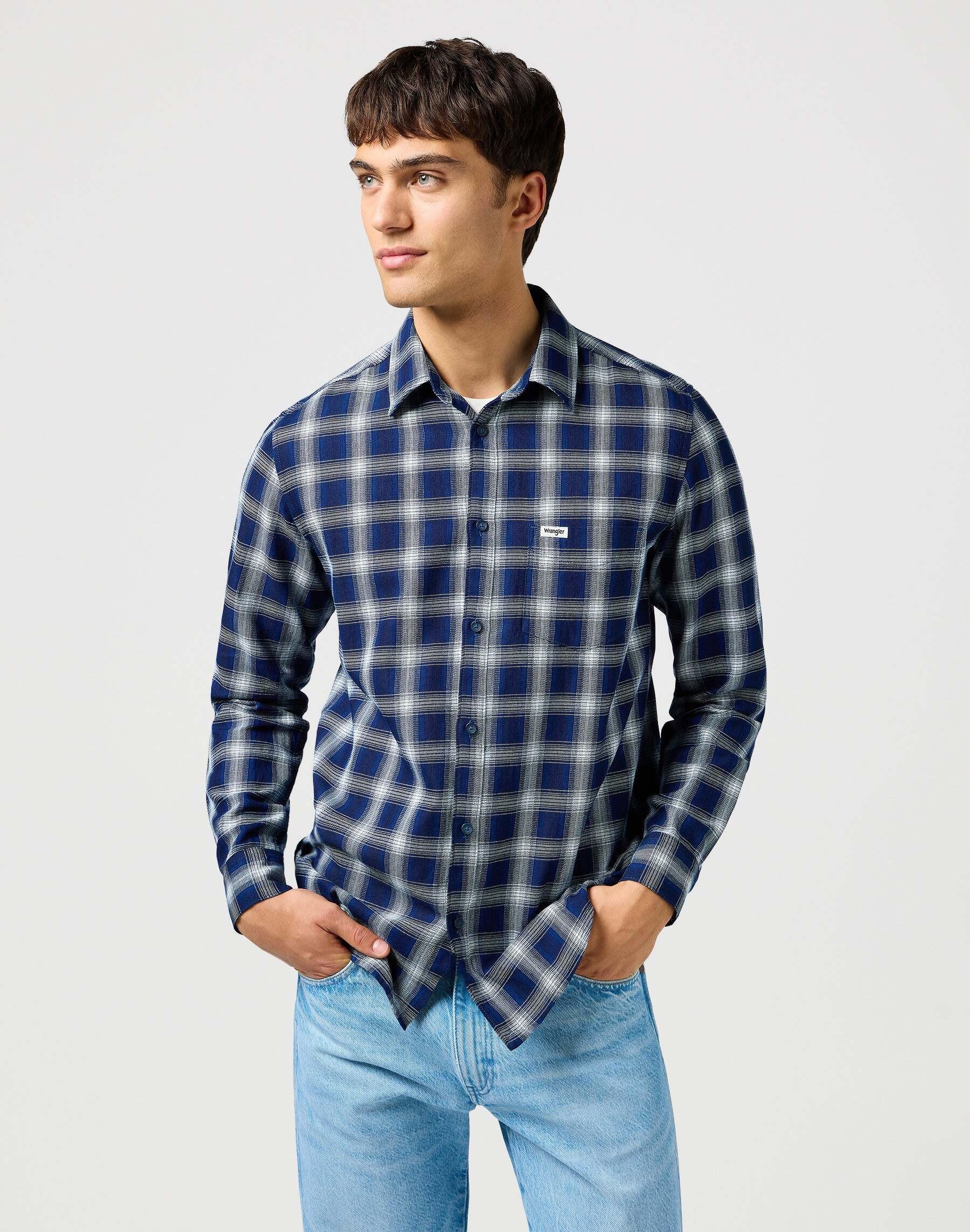 Wrangler  Chemise à manches longues 1 Pkt Shirt 