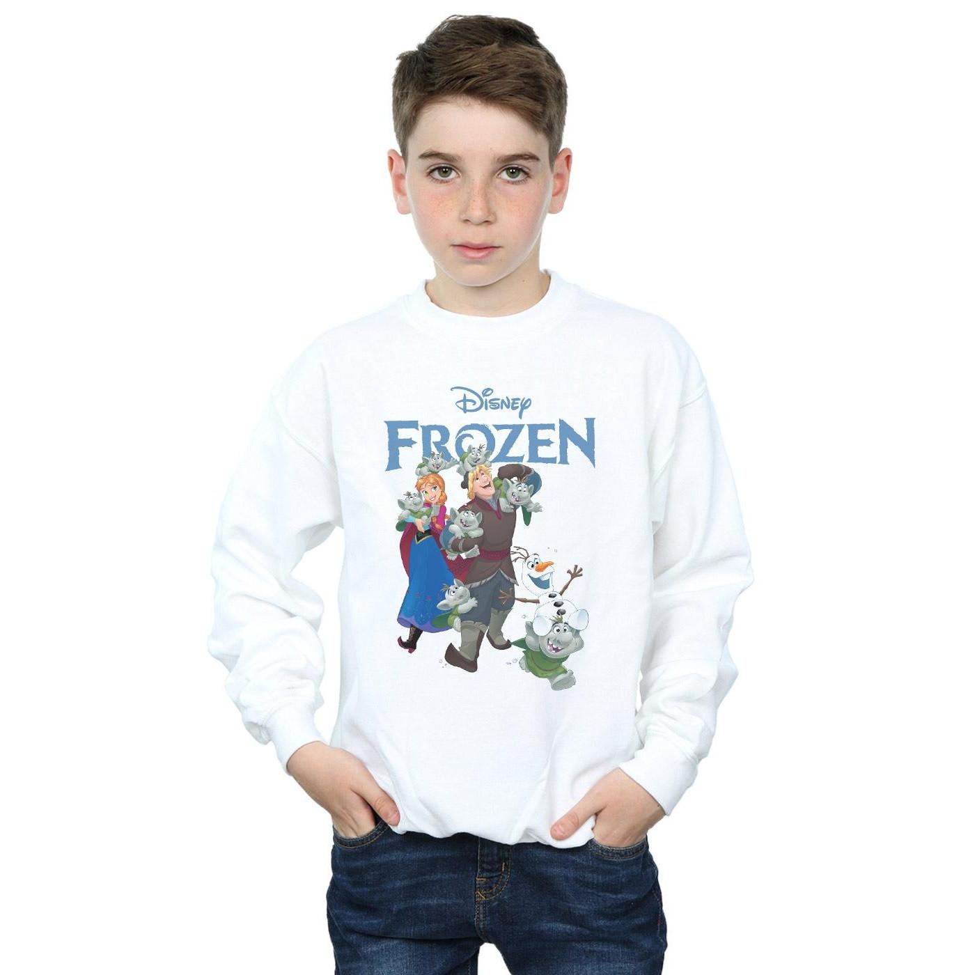 Disney  Frozen Happy Trolls Sweatshirt 
