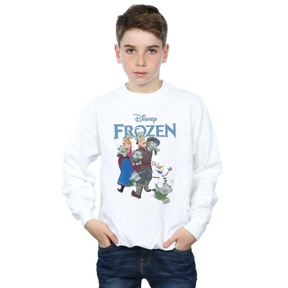 Disney  Frozen Happy Trolls Sweatshirt 