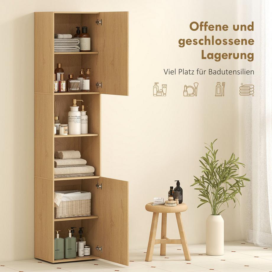 HOMCOM Badezimmerschrank  