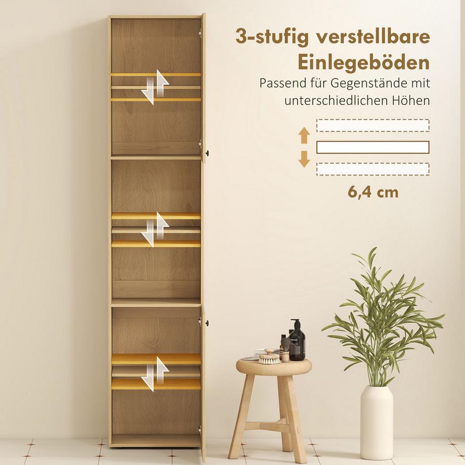 HOMCOM Badezimmerschrank  