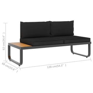 VidaXL Sofa metall  