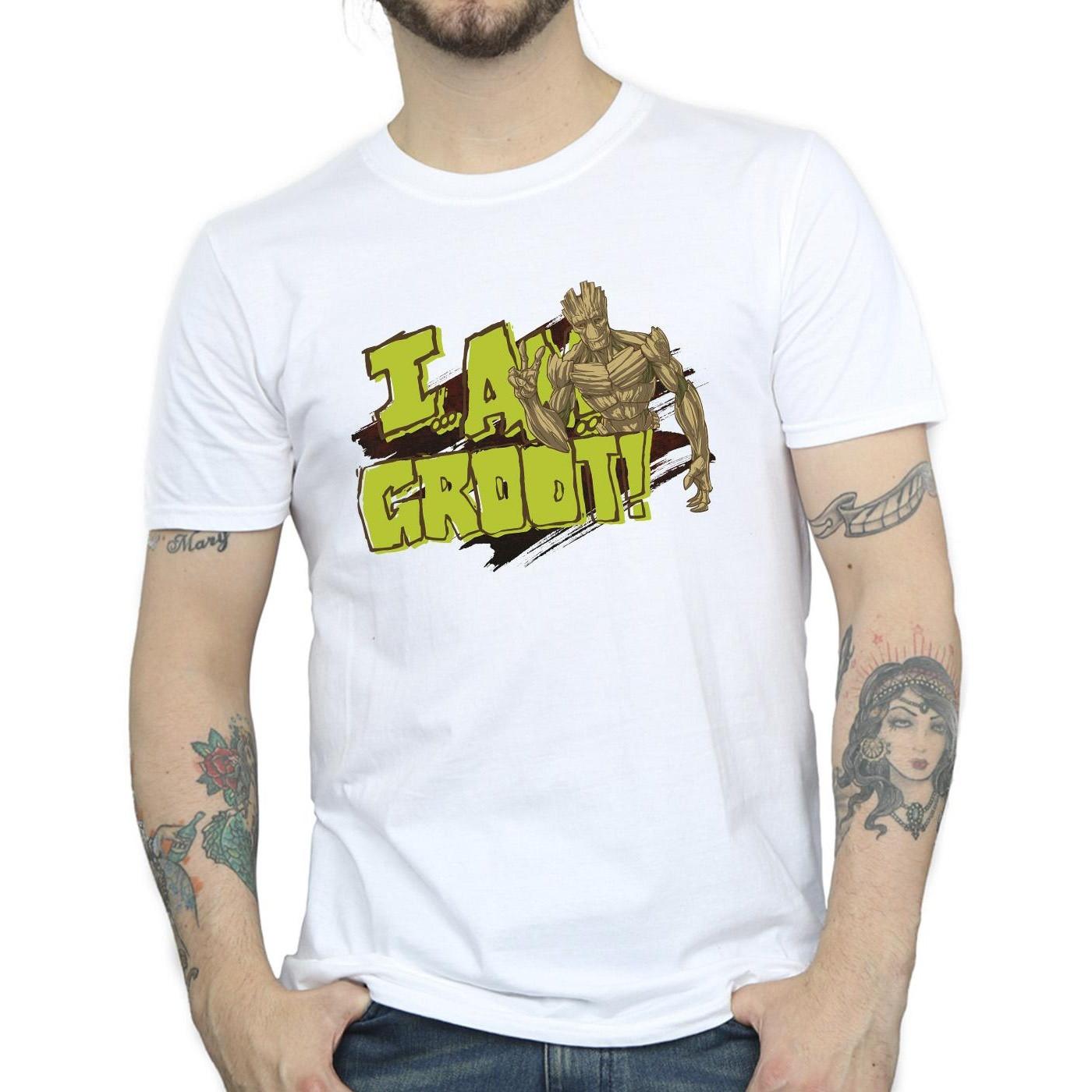 Guardians Of The Galaxy I Am Groot T-Shirt  