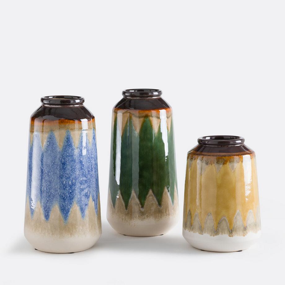 La Redoute Intérieurs Vase jaune en céramique  