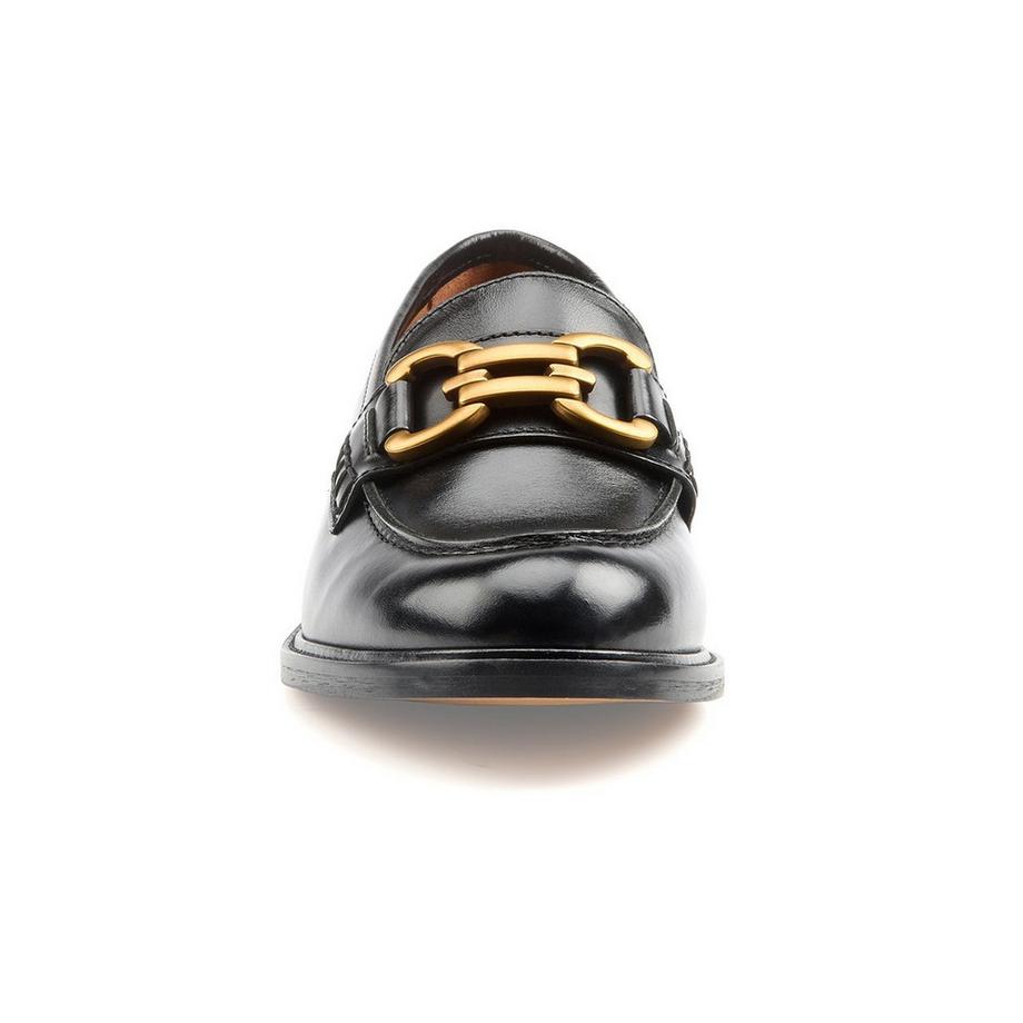 Maison Toufet Lyna Mocassins en Cuir Glacé  