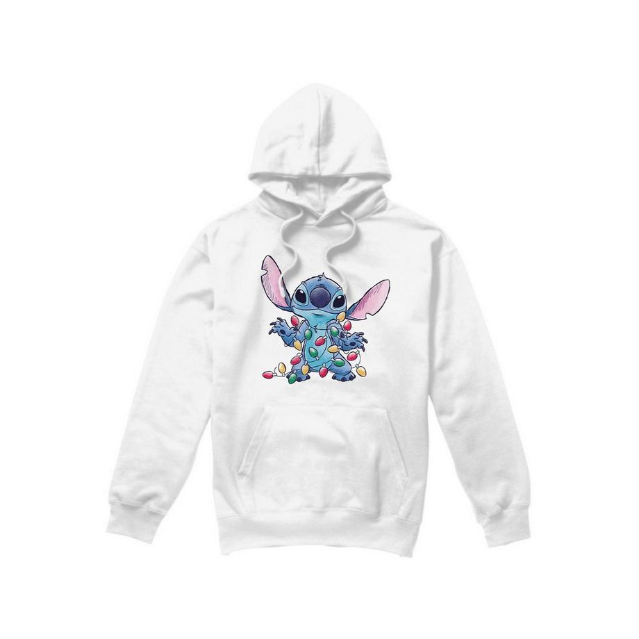Lilo & Stitch Stitch Christmas Lights Kapuzenpullover  