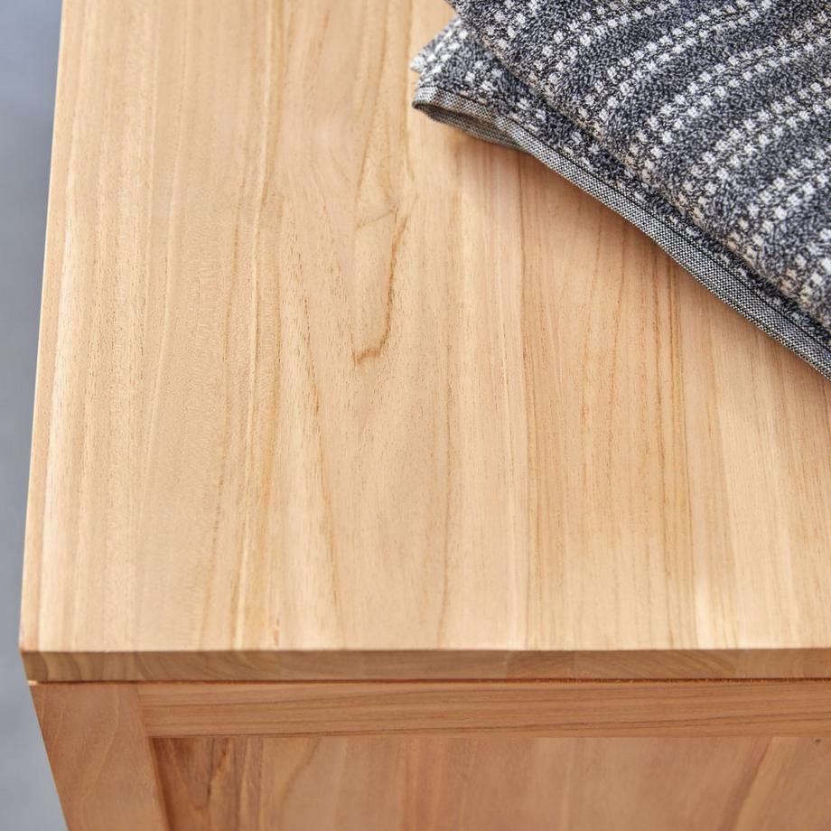 Tikamoon Mobile da bagno in teak massello 100 cm Serena  